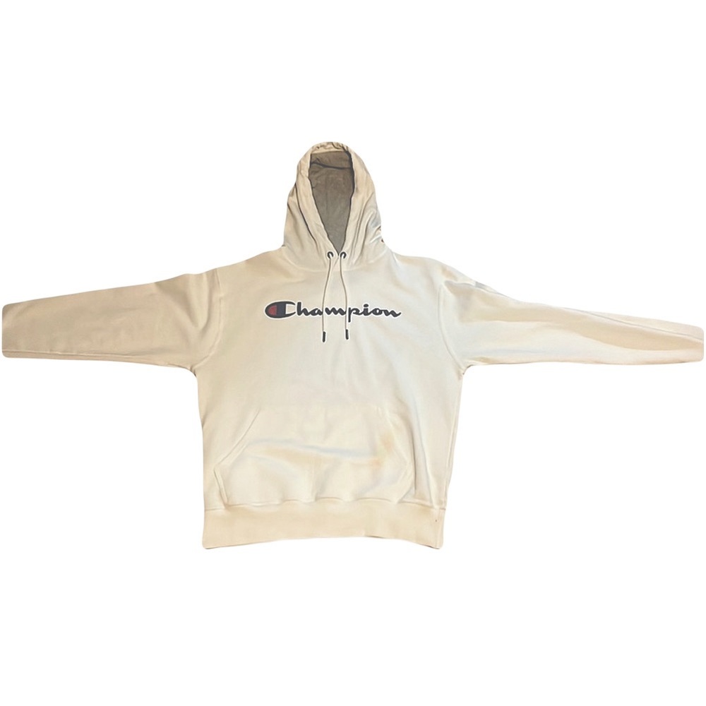 White Champion Hoodie